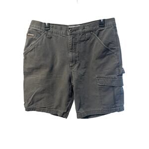 ⭐️ Men’s Columbia Gray Cargo Shorts. Size 34. Outdoor. Hiking. Fishing Gorpcore
